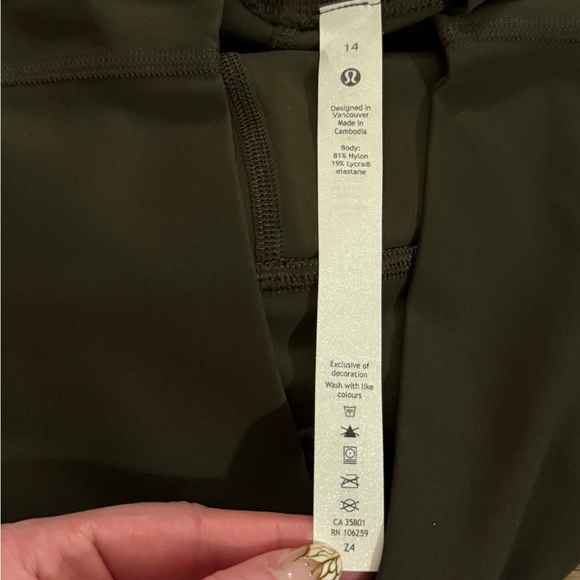 NWT Lululemon Align SHR Pant / Leggings 28” size 14 - Picture 10 of 15